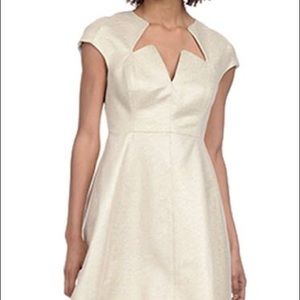 Halston Gold Dress